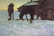 Valentin Serov, Colts at a Watering-Place.